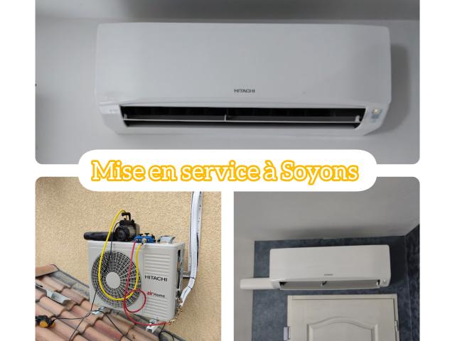 Installation de deux climatisations réversibles_Soyons (07130)